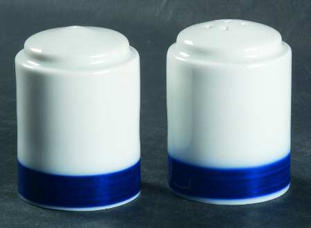 Brushed Cobalt Salt & Pepper Set by Thomas