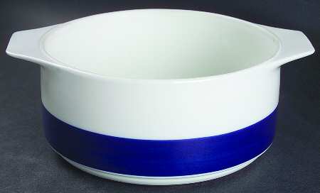 Brushed Cobalt 6" Round Open Casserole by Thomas