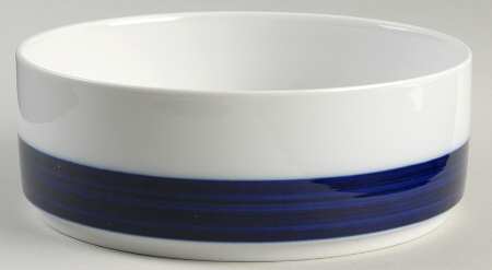 Brushed Cobalt 8" Round Vegetable Bowl by Thomas