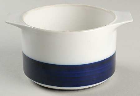 Brushed Cobalt 6" Round Open Casserole