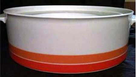 Carousel Round Vegetable No Lid