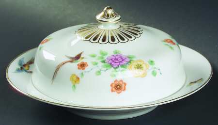 The Claridge Round Covered Butter