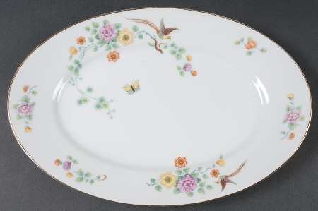 The Claridge 12" Oval Serving Platter