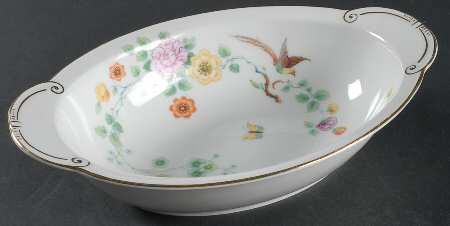 The Claridge 10" Oval Vegetable Bowl