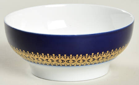 Cobalt Gold Fruit/Dessert (Sauce) Bowl