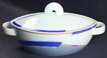 Cubic Oval Covered Vegetable
