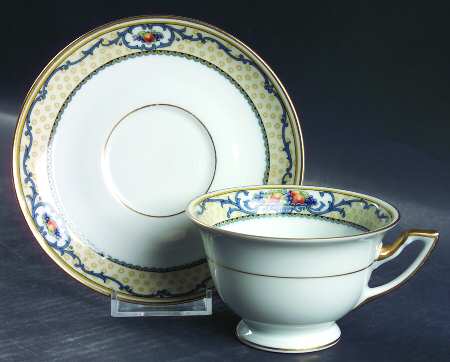 Delmonte Footed Cup & Saucer Set