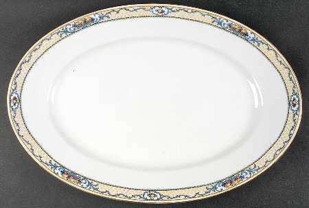 Delmonte 17" Oval Serving Platter