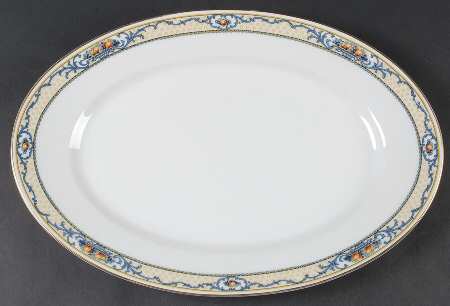 Delmonte 15" Oval Serving Platter