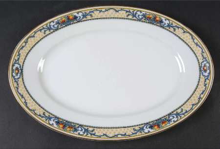 Delmonte 13" Oval Serving Platter