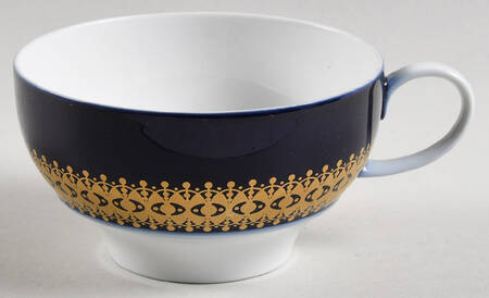 Design 304020 Cobalt Gold Flat Cup