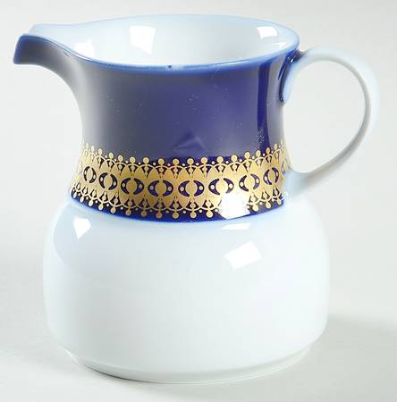 Design 304020 Cobalt Gold Creamer