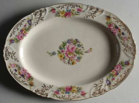 Dusebury 12" Oval Serving Platter