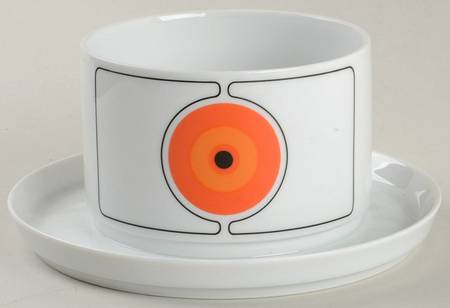 Eclipse Gravy Boat with Attached Underplate