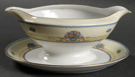 Eldorado Gravy Boat with Attached Underplate
