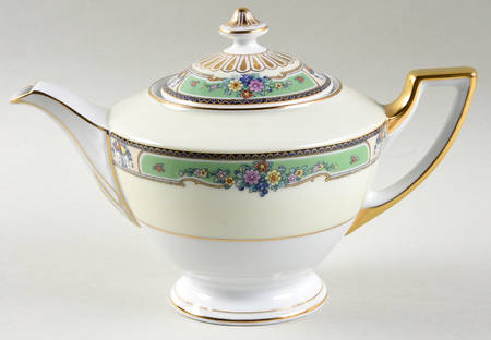 Emerald Teapot & Lid