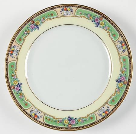Emerald Salad Plate