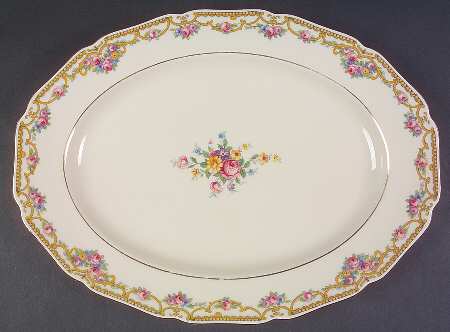 Eugenia 14" Oval Serving Platter