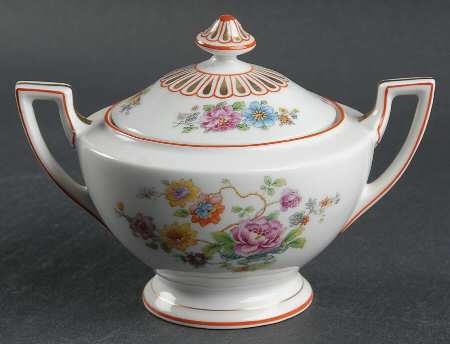 Fantasy Sugar Bowl & Lid
