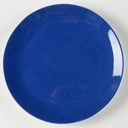 Fashion Blue Salad Plate