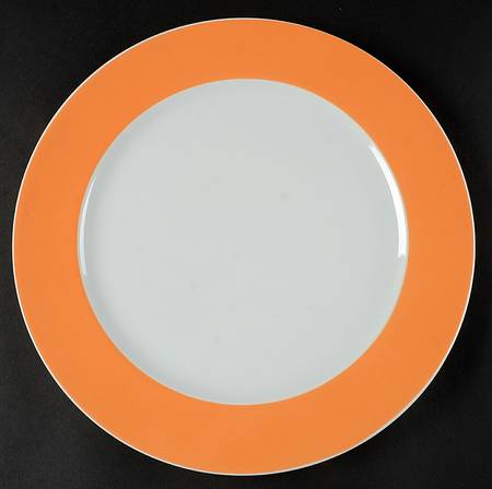 Fashion Orange Service Plate (Charger)