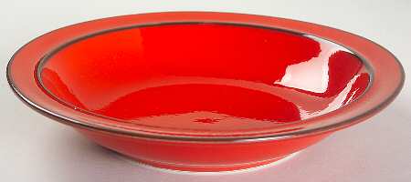 Flame Rim Soup Bowl