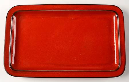 Flame 13" Rectangular Serving Platter