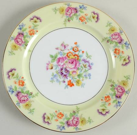 Florabella Luncheon Plate
