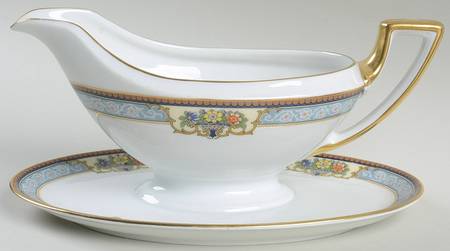 Geneva Gravy Boat with Attached Underplate