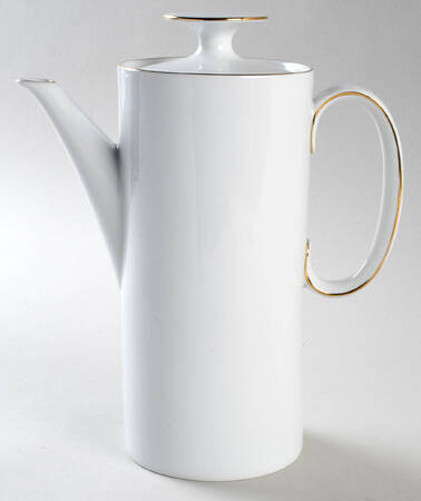 Gold Band (Coupe) Coffee Pot & Lid