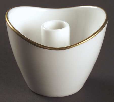 Gold Band (Coupe) 1" Small Candlestick