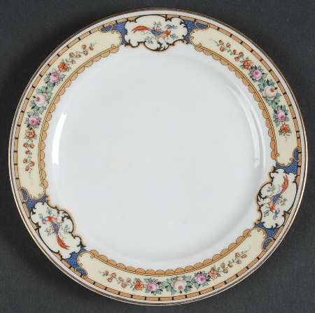 Golden Pheasant Bread & Butter Plate