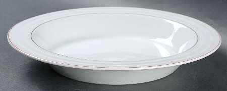 Graphic Rim Soup Bowl