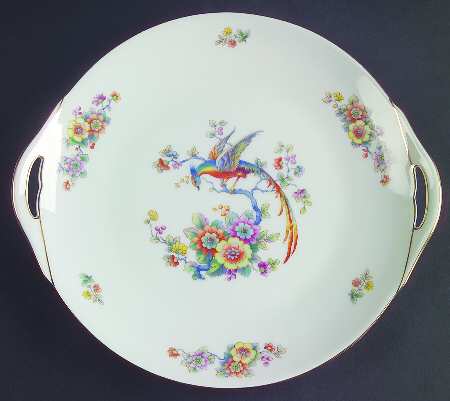 The Greenwich Handled Cake Plate