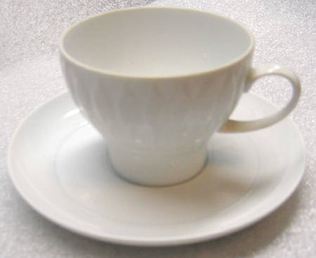Lanzette Flat Cup & Saucer Set
