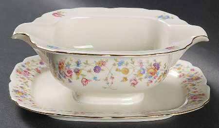La Salle Gravy Boat with Attached Underplate