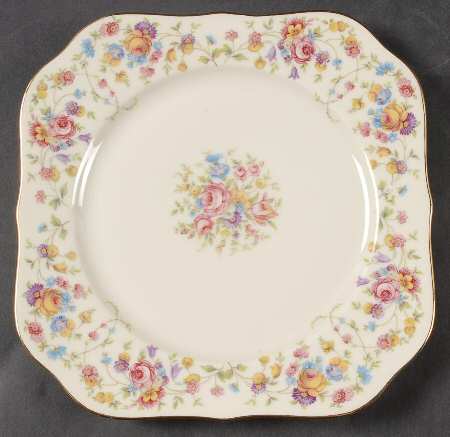 La Salle Square Luncheon Plate
