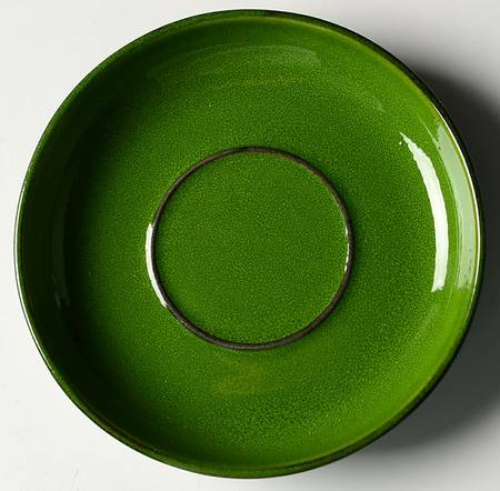 Lime Saucer for Demitasse Cup