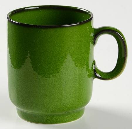 Lime Footed Demitasse Cup