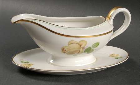 Marshall Niel Gravy Boat with Attached Underplate by Thomas