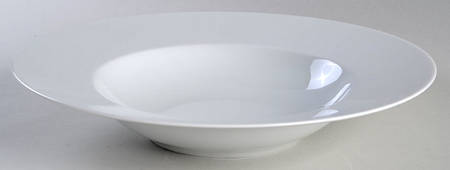 Medaillon White 11" Individual Pasta Bowl