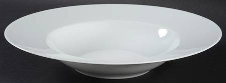 Medaillon White 10" Individual Pasta Bowl