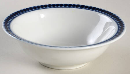 Mermaid (Cobalt Blue & White) Fruit/Dessert (Sauce) Bowl