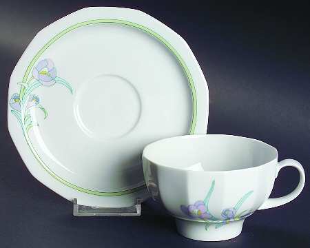 Montreux Flat Cup & Saucer Set