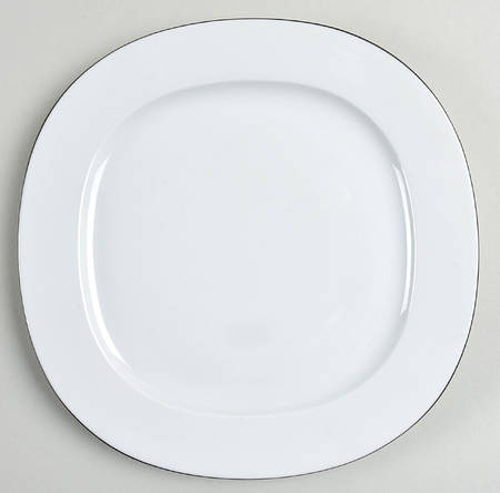 Noire Salad Plate