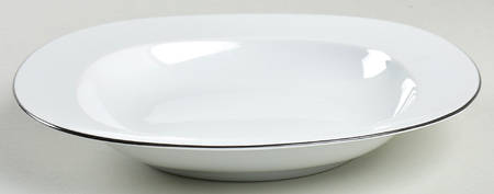 Noire Large Rim Soup Bowl