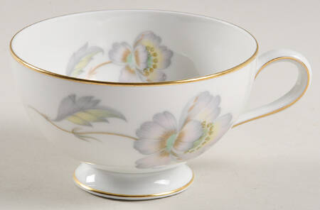 Pastel Poppy (Smooth) Footed Cup