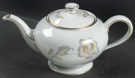 Pastel Poppy (Smooth) Teapot & Lid