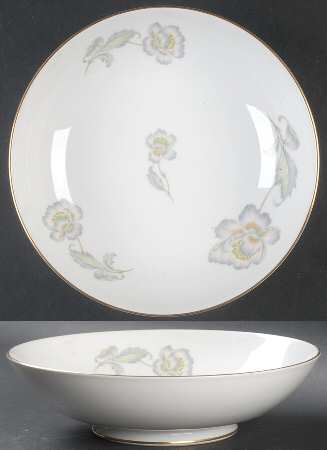 Pastel Poppy (Smooth) 8" Round Vegetable Bowl