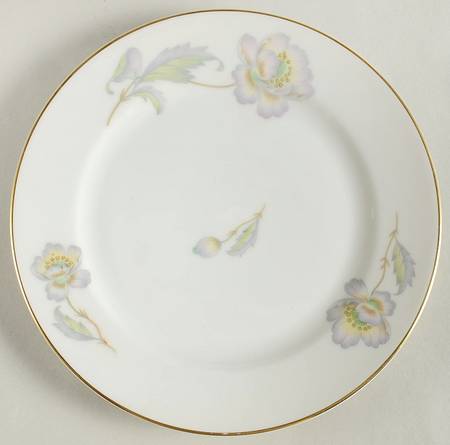 Pastel Poppy (Smooth) Salad Plate